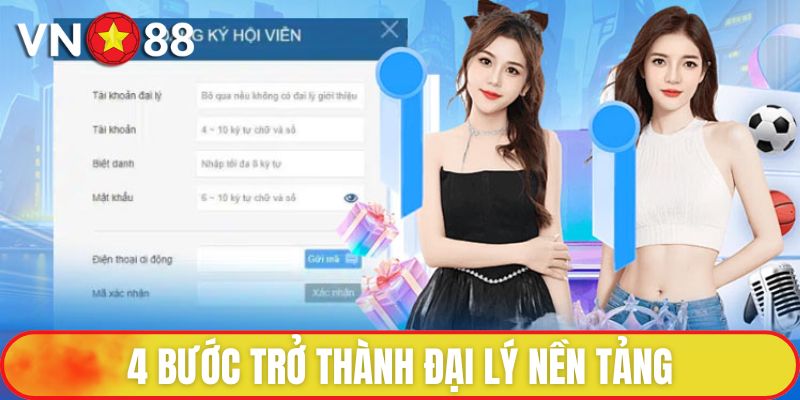 4 bước trở thành đại lý nền tảng