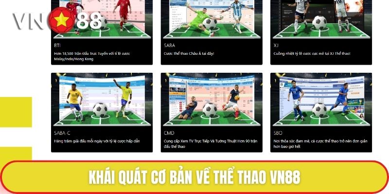 Khái quát cơ bản về thể thao VN88