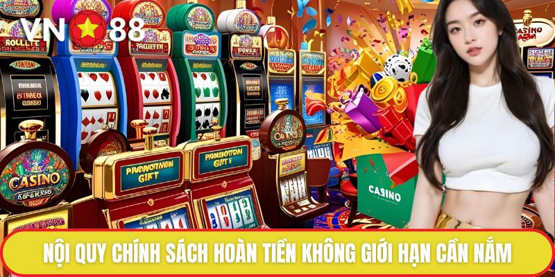 Nội quy chính sách hoàn tiền không giới hạn cần nắm