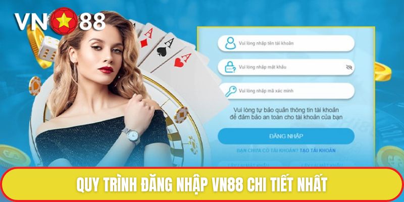 Quy trình đăng nhập VN88 chi tiết nhất